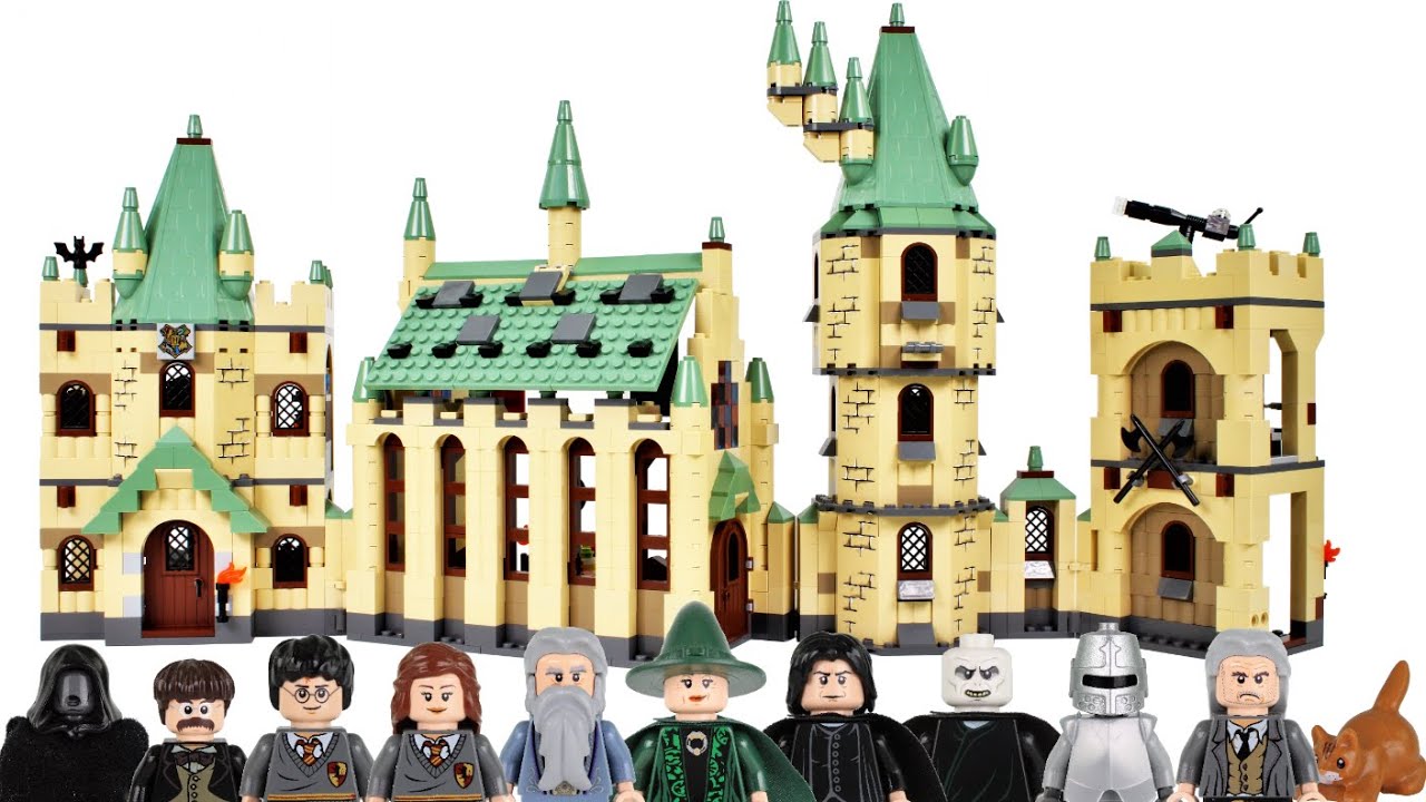 2010 LEGO Harry Potter Hogwarts Castle 4842 Rebuild & Review! - YouTube