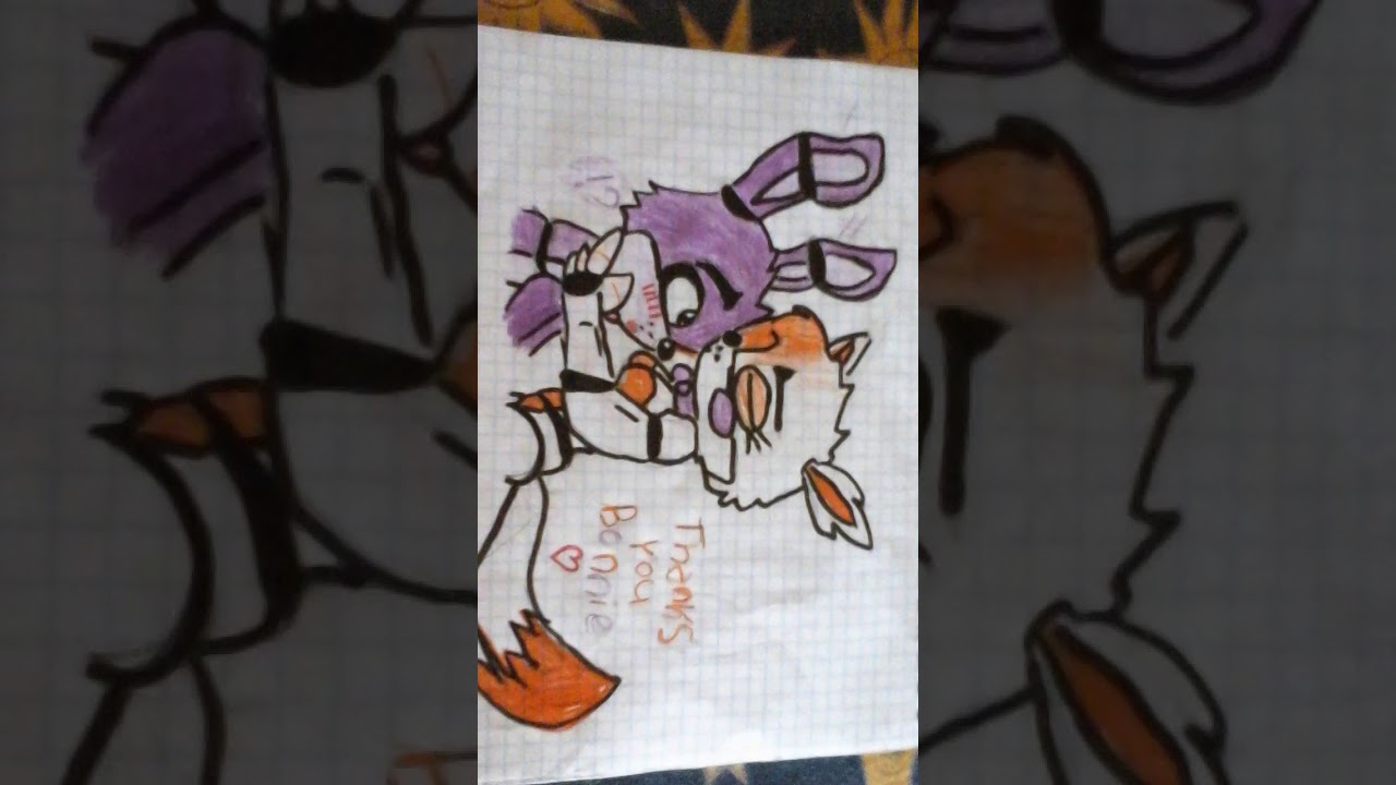 Как нарисовать ванессу из фнаф 9