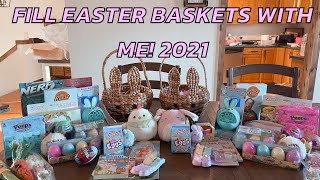 FILL EASTER BASKETS WITH ME! | BOY AND GIRL AGES 4 & 7| 2021