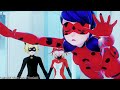【MMD Miraculous】Jump Fail【Ladybug, Rena Rouge, Queen Bee, Chat Noir】【60fps】