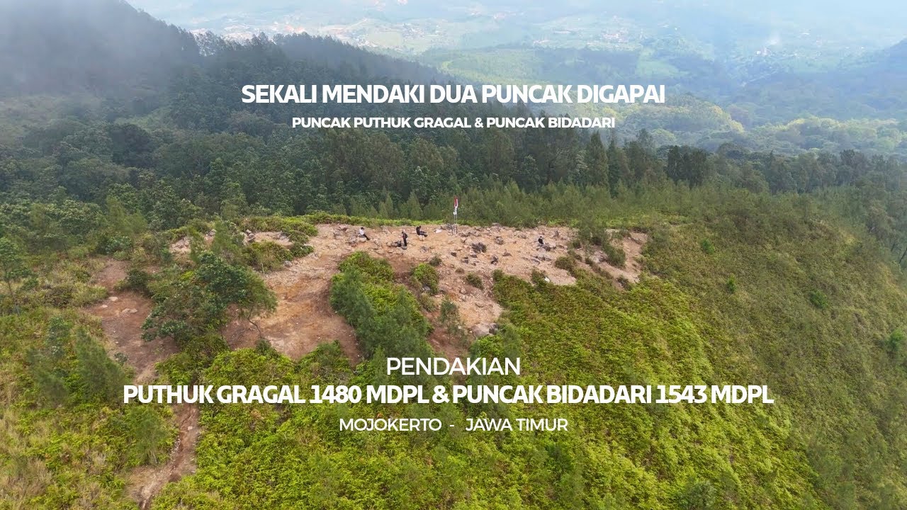 Pendakian Puthuk Gragal | Tektok | Sekali Mendaki Dua Puncak Digapai