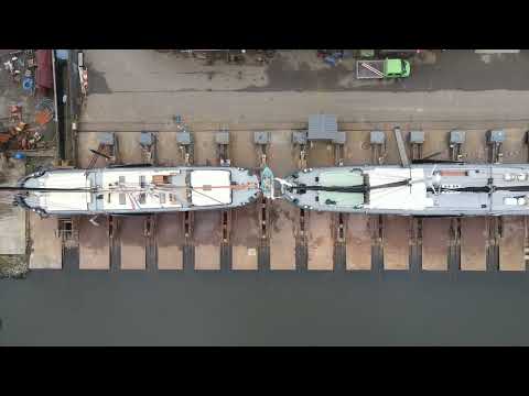 Scheepswerf Delfzijl | Spectaculaire (!) dronebeelden 2022