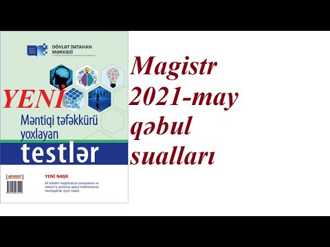 #Məntiq#Magistr#qəbul2021 Magistratura 2021 Qəbul  imtahanına düşən məntiq suallarının izahı-1(YENİ)