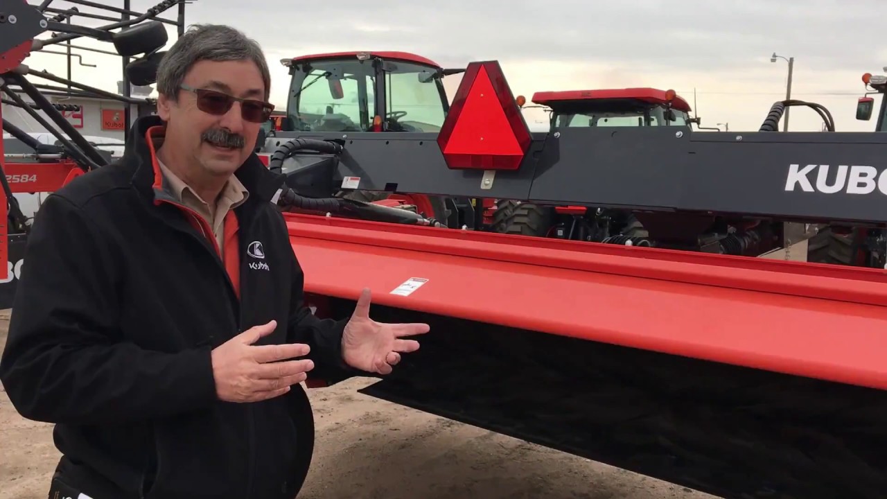 Kubota DMC8540R Disc Mower Conditioner Walk Around Wickham Tractor