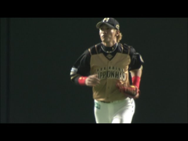 プロ野球パ】陽岱鋼、名手の中の名手にしか出来ないスーパープレー