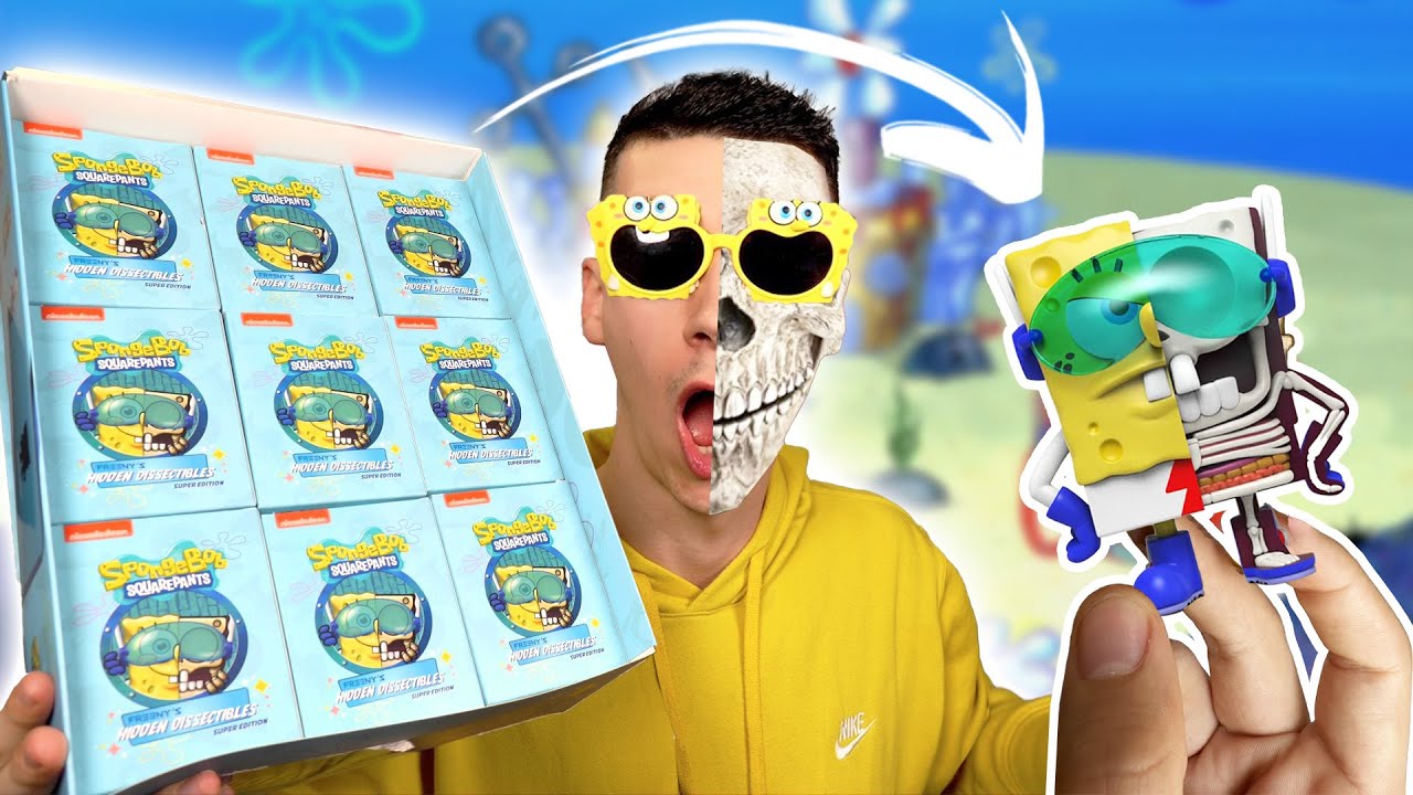 J’AI LE BOB L’ÉPONGE SQUELETTE ULTRA RARE ?! Ouverture de Boite BOB L'ÉPONGE DISSÉQUÉ !