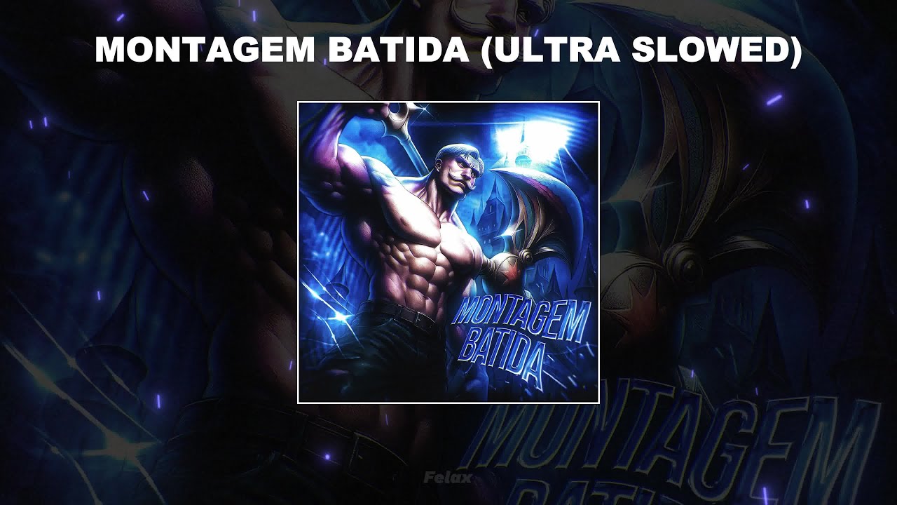 MONTAGEM BATIDA (ULTRA SLOWED) - 1 HOUR