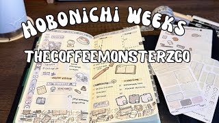 Hobonichi Weeks | Plan WithMe | TheCoffeeMonsterzCo