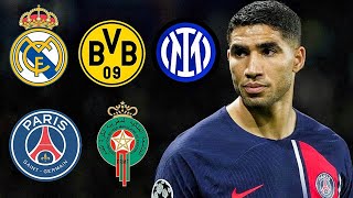 Achraf Hakimi | First & Last Goal For Every Team