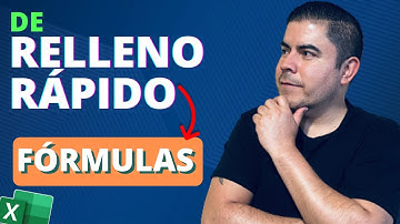 De Relleno Rápido a Fórmulas en Excel