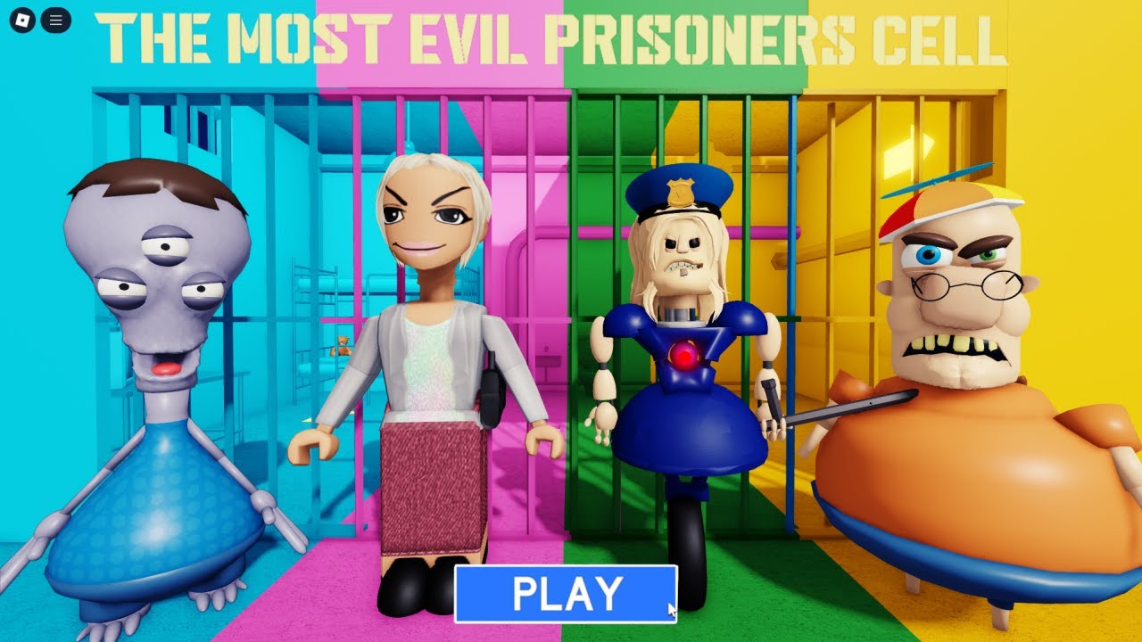 ALIEN Vs EVIL KAREN Vs POLICE GIRL Vs MR SPRINKLES? SCARY OBBY 