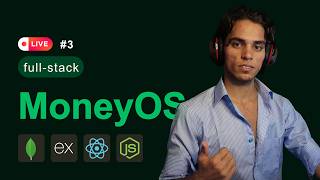 Day 3: Building MoneyOS 💰 | Personal Finance Dashboard | MERN Stack Full-Stack Project | LIVE