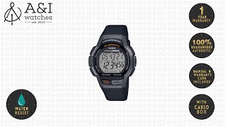 Jam Tangan Casio Original Pria WS-1000H-1A