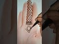 Very simple beautiful mehndi design very easy