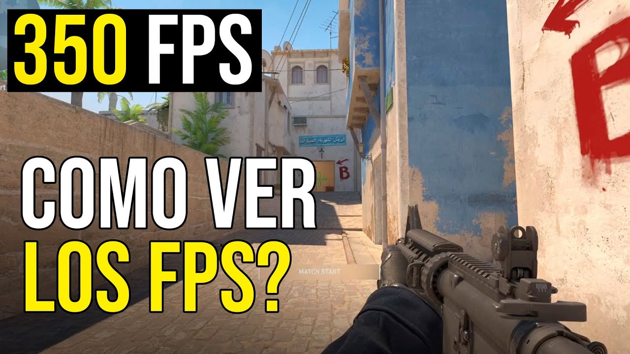 Como VER los FPS en el Counter Strike 2 (CS2) - YouTube