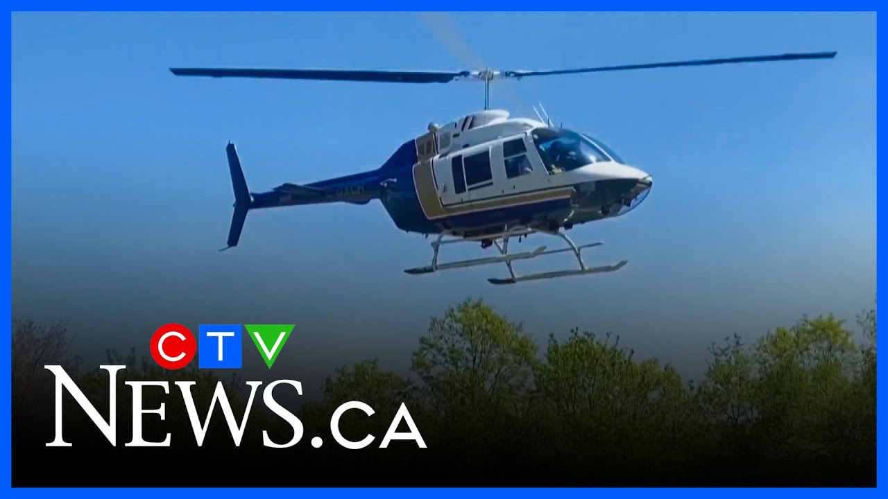 NS department of natural resources only has 2 helicopter pilots