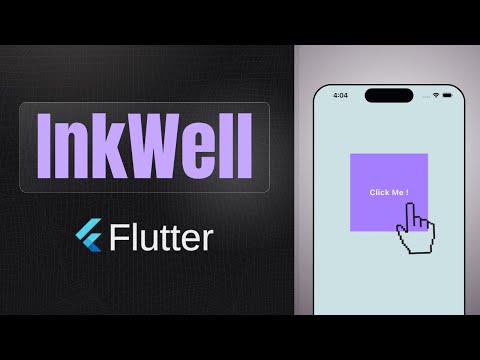 Inkwell widget | Flutter