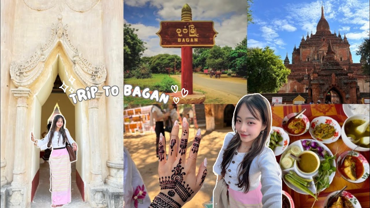 Trip To Bagan🇲🇲-မြေပြန့်မှာ​ပျော်​နေတဲ့​တောင်​ပေါ်သူ၊Bagan Vlog(Burmese Vlog)