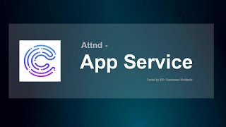 Attnd app service