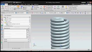 helix command in NX