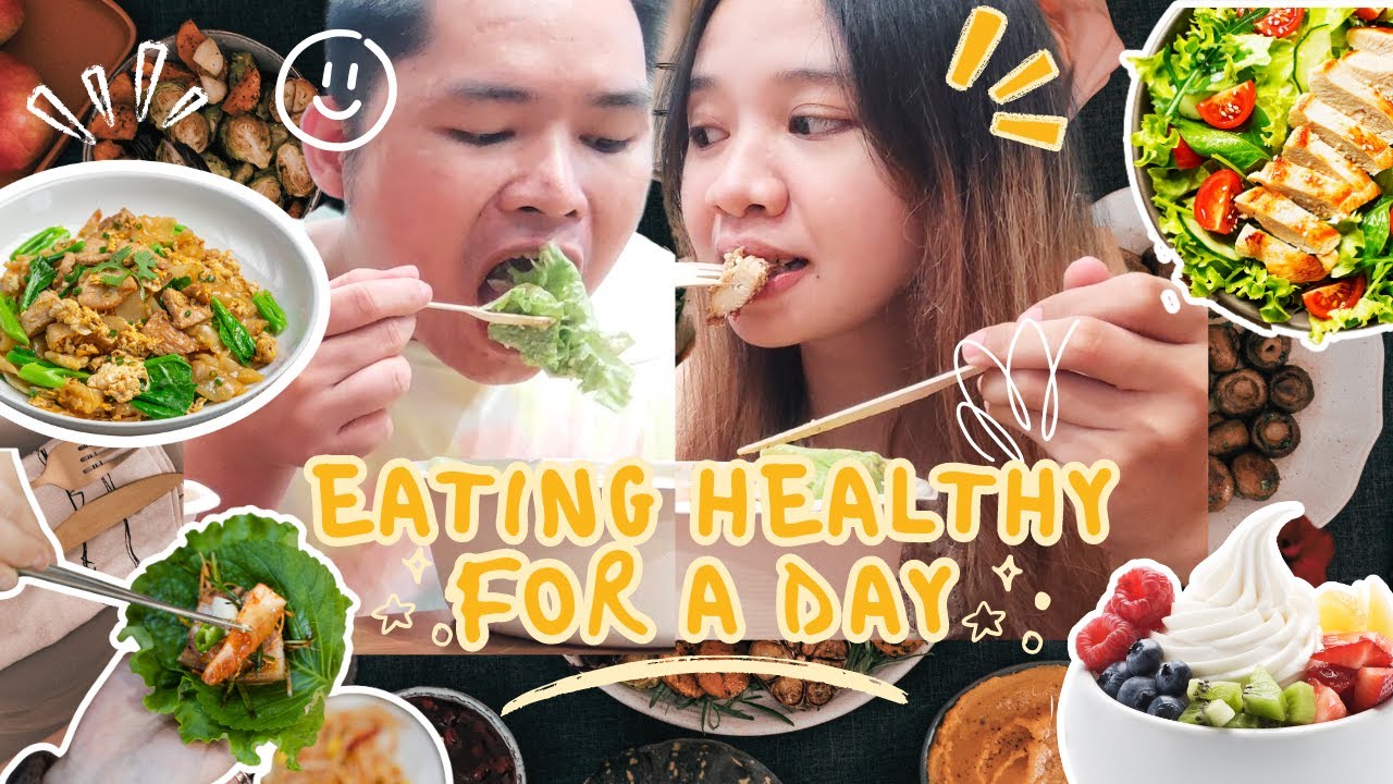 Eating Healthy For A Day | Pros and Cons of Eating Healthy | SaladStop x Arcade x llaollao
