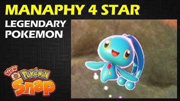 Manaphy 4 Star Pose | Legendary Pokemon | Maricopia Reef | New Pokemon Snap Guide & Walkthrough