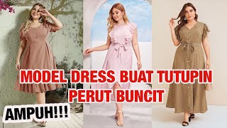 5 Model Dress Yang Ampuh Tutupi Perut Buncit Dalam Sekejap. Wajib Coba!!!