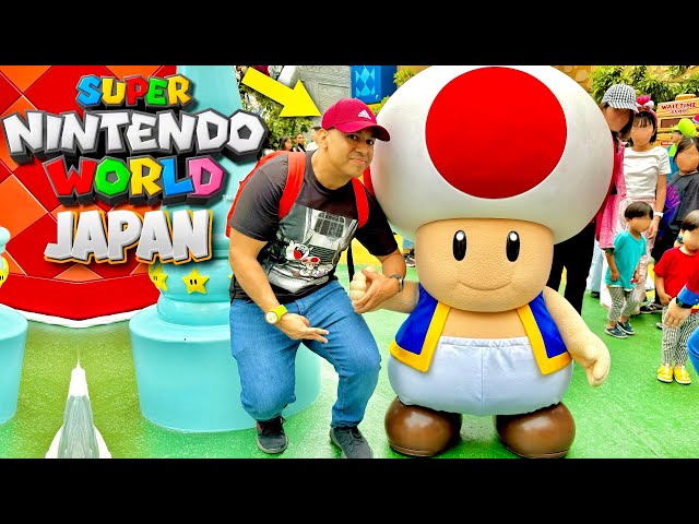 WHO THEY GOT IN THIS SUIT!? SUPER NINTENDO WORLD JAPAN! AND MORE!! [JAPAN 2024: PART 2] class=