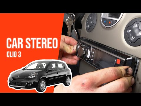 How to install the car stereo CLIO 3 ?