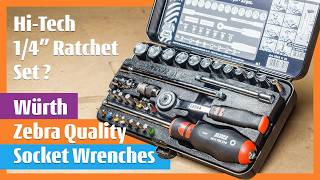 Würth Zebra Quality 14 Inch Socket Wrenches Assortment Of 33 Pieces Ürth