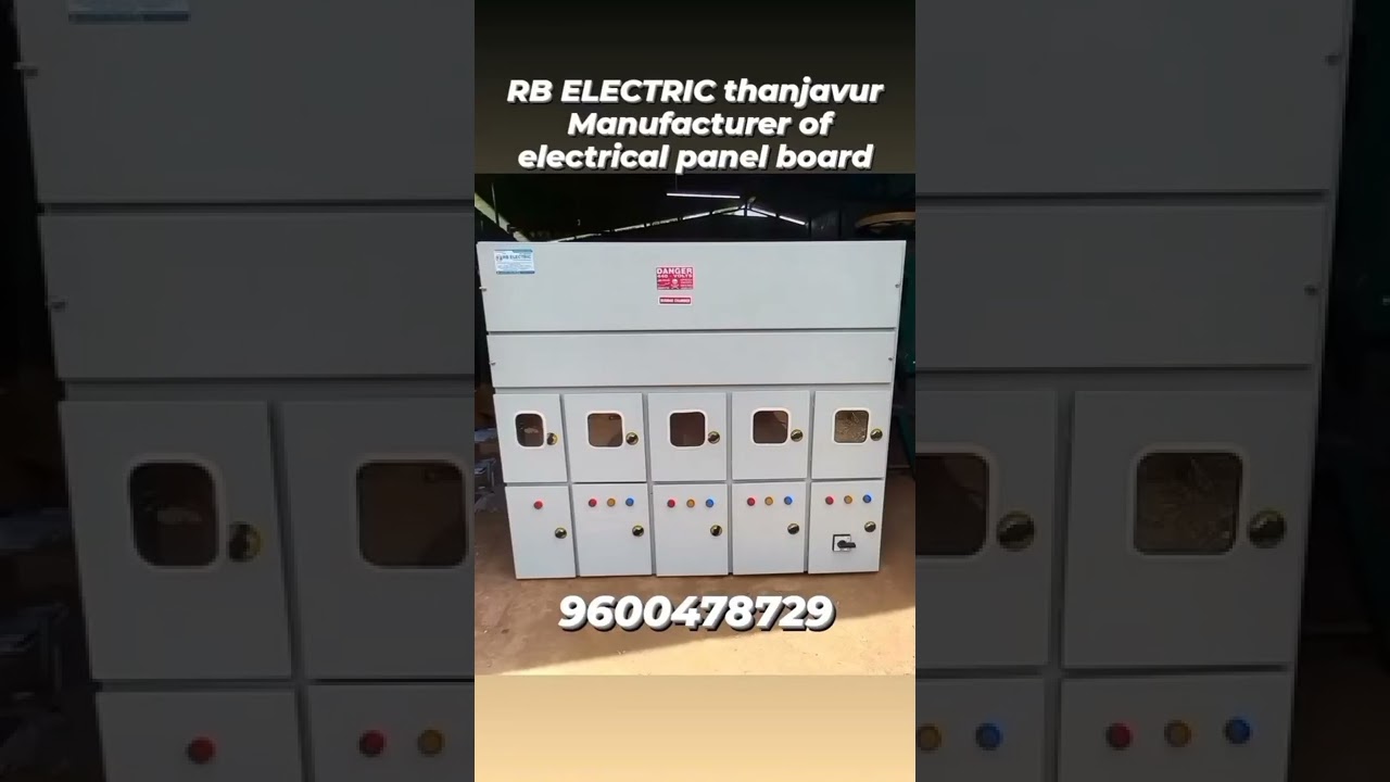 9600478729 electrical panel board manufacturer