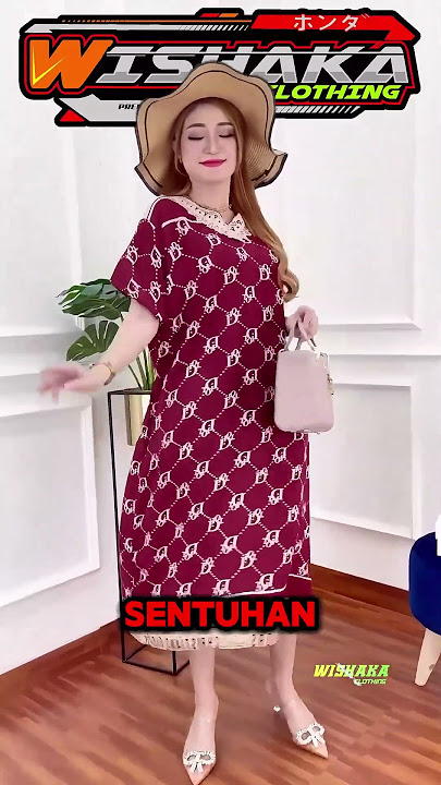 Daster Wishaka Elegansi dalam Setiap Detil - Daster Wanita Murah