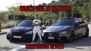 Mercedes A45s AMG vs BMW M2 Competition Comparison Review. Which one is BETTER?