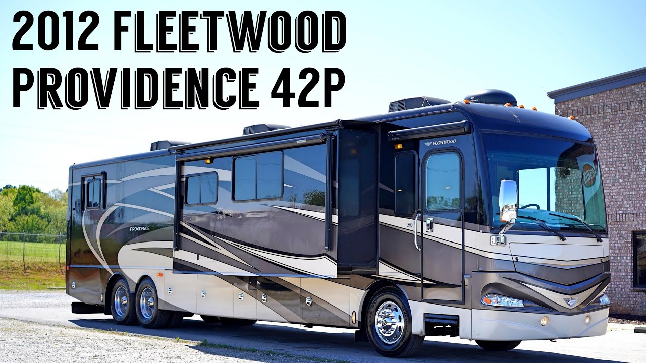 2012 Fleetwood Providence 42P A Class 450HP Cummins Tag Axle Diesel