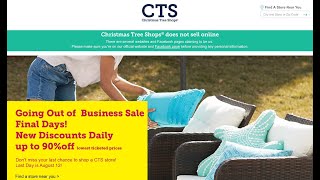 Christmas Tree Shops Liquidation Update All Stores Closing Saturday August 12th 2023