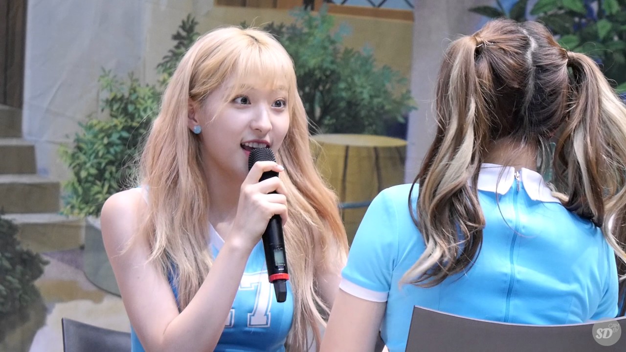 170701 우주소녀(WJSN) [HAPPY MOMENT] 목동 팬싸인회 싸인받는 이쁜 팬 직캠 - 팬싸 종료 후