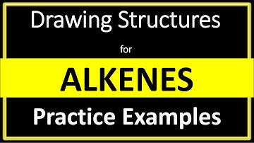 How to Draw Structures for Alkenes | Drawing Alkenes | Practice Examples | Chem 30