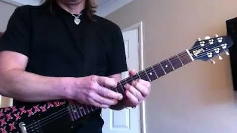 Laurence Archer Blowing at home
