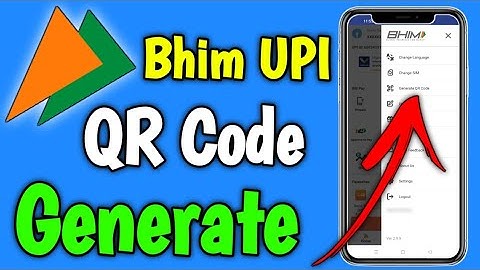 Bhim UPI Qr Code Generate || How To Generate QR Code On Bhim UPI App || Bhim Qr Code Generate 2022