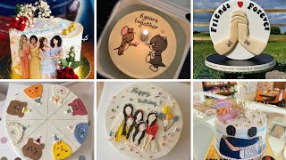 Friendship Cake Designs That Will Surprise Your BFF / 50+ Creative Ideas l Friendship Cake Designs /