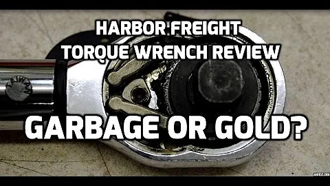 Harbor Freight torque wrench 8-year review and accuracy test