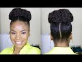 TWISTED CROWN 2 PONYTAIL MARLEY UPDO | NATURAL HAIR