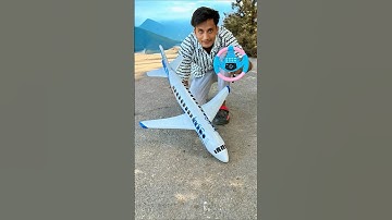 RC Homemade Remote Control Aeroplane ✈️ unboxing