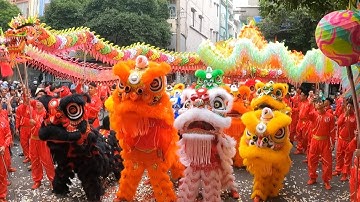 Đoàn LSR Tinh Anh Đường làm lễ Khai Quang điểm nhãn tại Tư Gia kỷ niệm 71 năm | Múa Lân 2025 ( P.1)