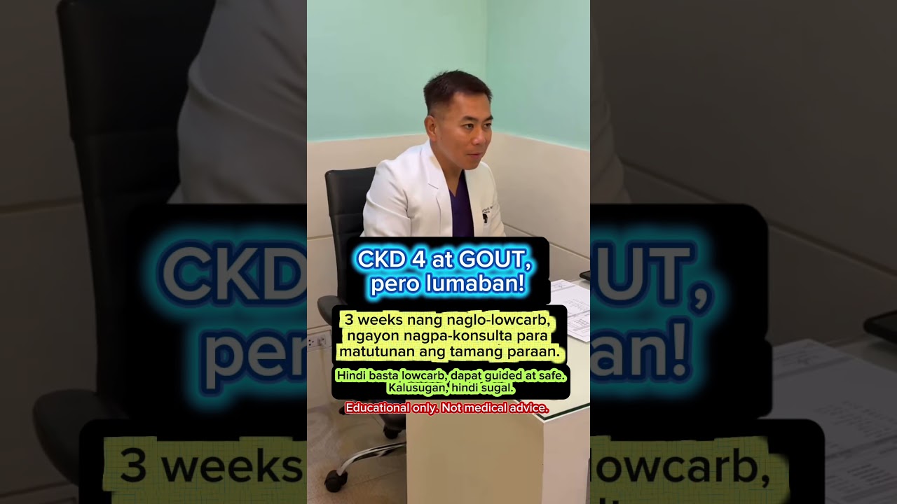 Hindi basta lowcarb, dapat guided at safe. 