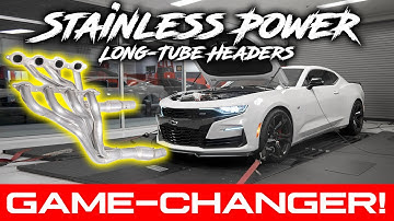 Game-Changing Stainless Power Headers For 6th Gen Camaro SS & ZL1 Are Here!