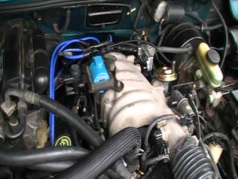 1993 Ford Ranger 3.0 V6 Vulcan Cold Start - YouTube mazda b2300 fuse diagram 