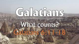 Galatians 6:11-18