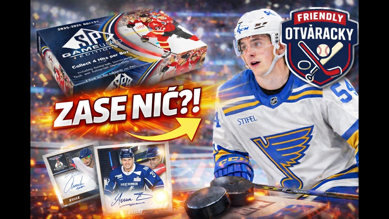2025-26 SP Game Used hobby box opening / Huntime Dvorskeho