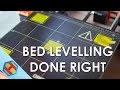 Best method for 3D printer bed levelling